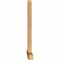 Ekena Millwork Eugene Smooth Timber Gable Bracket, Western Red Cedar, 84"W x 49"H x 3 1/2"D x 3 1/2"F, 14/12 Pitch GBW084X49X0404EUG00SWR - alternate 2